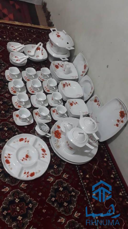 سیت ظرف چینی چای خوری و غذا خوری