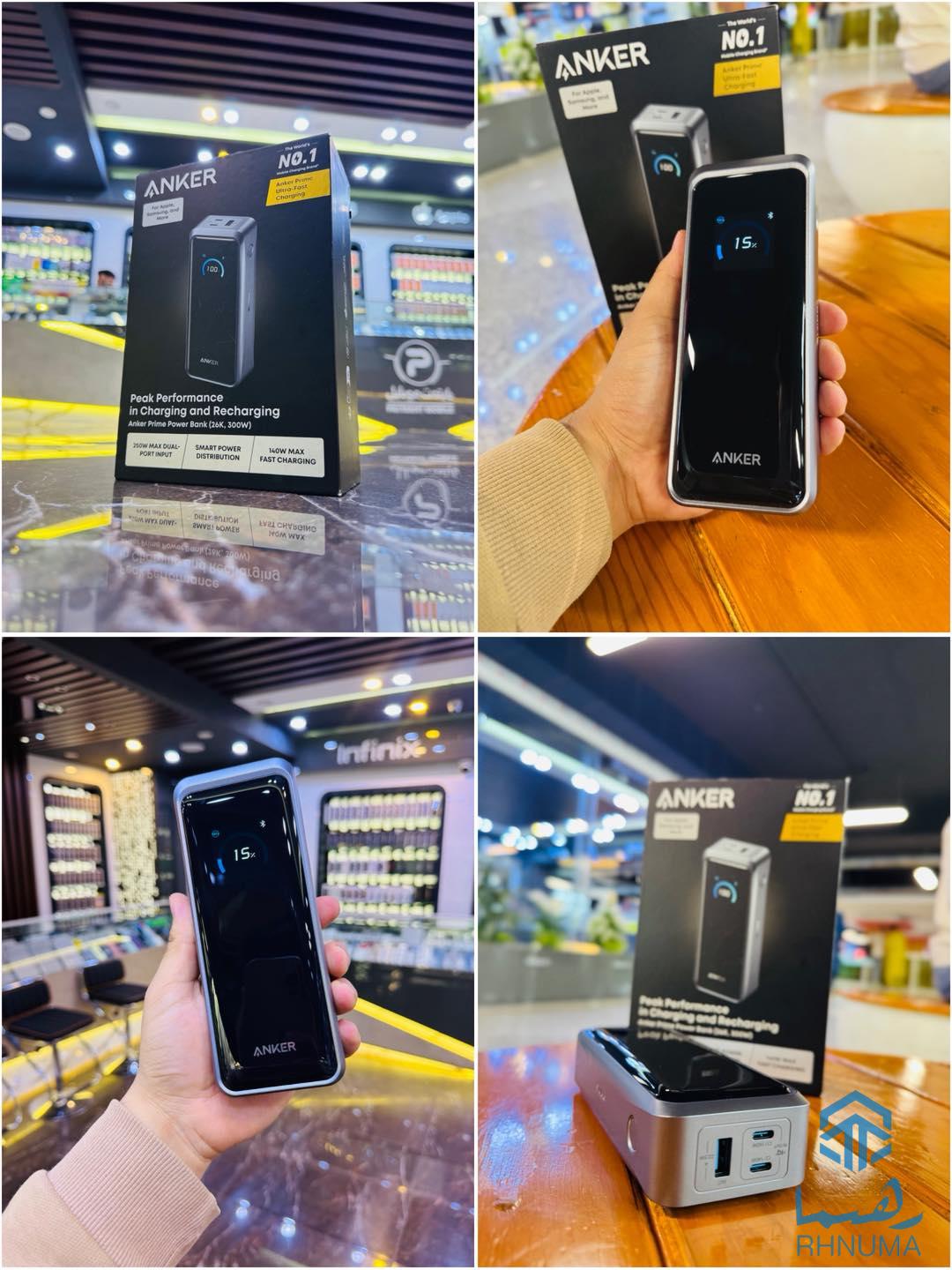 ️ معرفی پاوربانک فوق‌ قدرتمند Anker مدل Anker Prime Power Bank (26K, 300W) 🔋