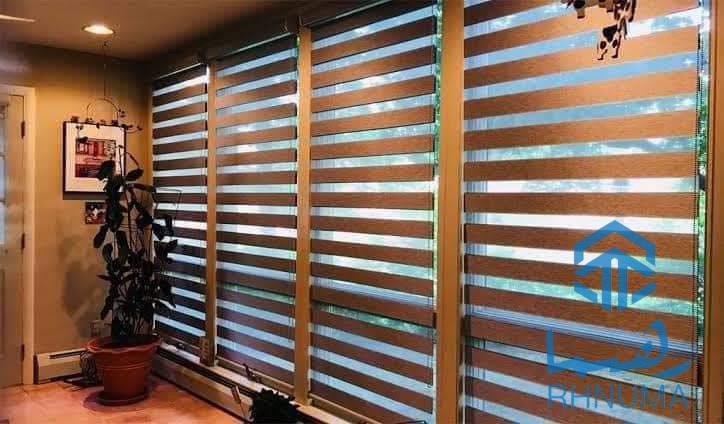 پرده های شیک و زیبا را میتوانید