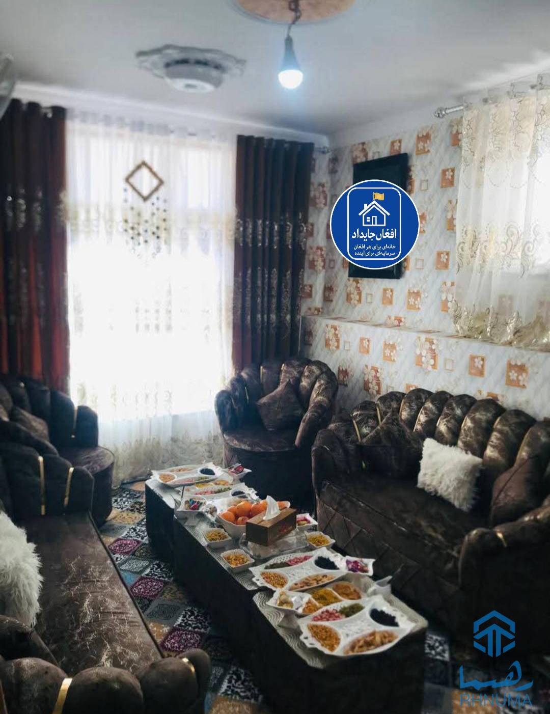 🏡 فروش فوری حویلی زیبا و آماده سکونت در شهرک صداقت کابل!