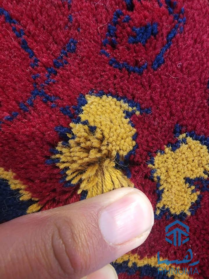 یک تخته قالین ۱۲ متره ترکی اصلی صد فی‌صد نخی