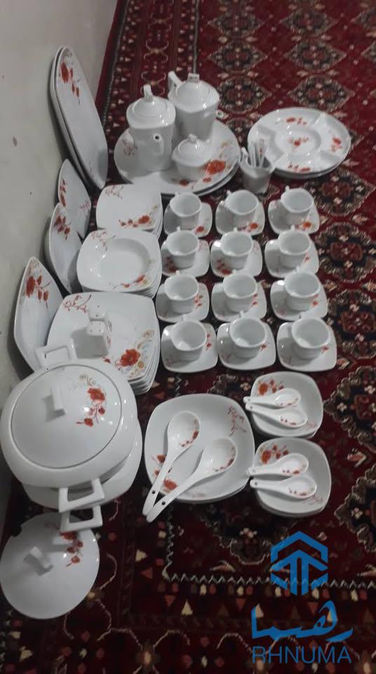 سیت ظرف چینی چای خوری و غذا خوری