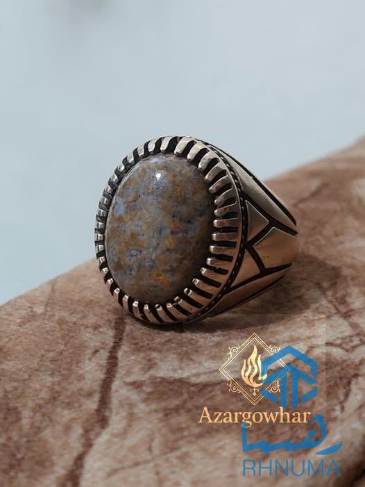 انگشتر عقیق با دیزاین و طراحی سنتی و رکاب فوق العاده 👌