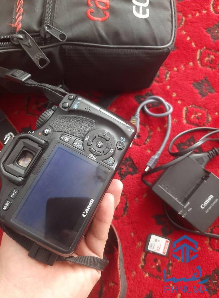 canon 550d camera  جدید کم استفاده شده کمره خانگی