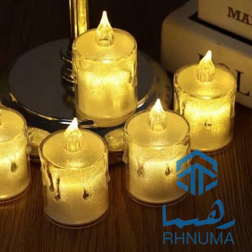 شمع های LED کرستالی🕯