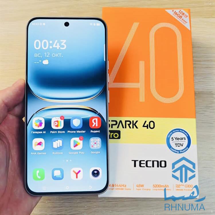Spark 40  محصول عالی جدید تکنو با تخفیف عالی