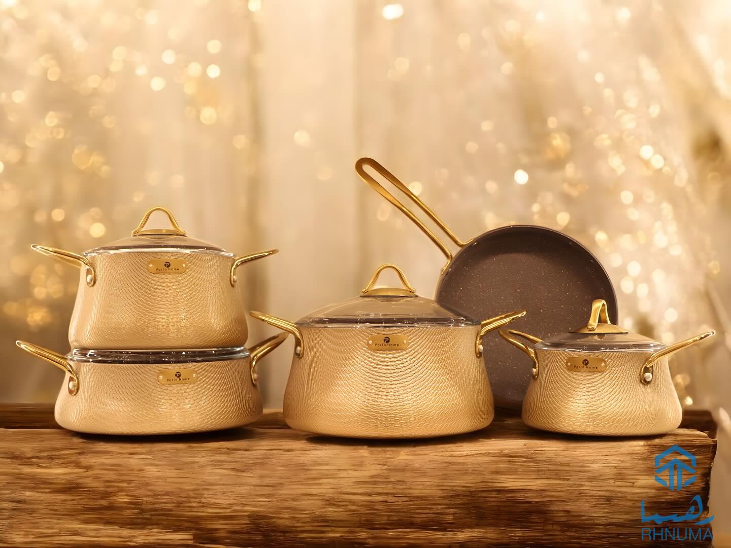 ✨ سِت دیگ‌های نچسب Parla Home – آشپزی آسان و سالم ✨