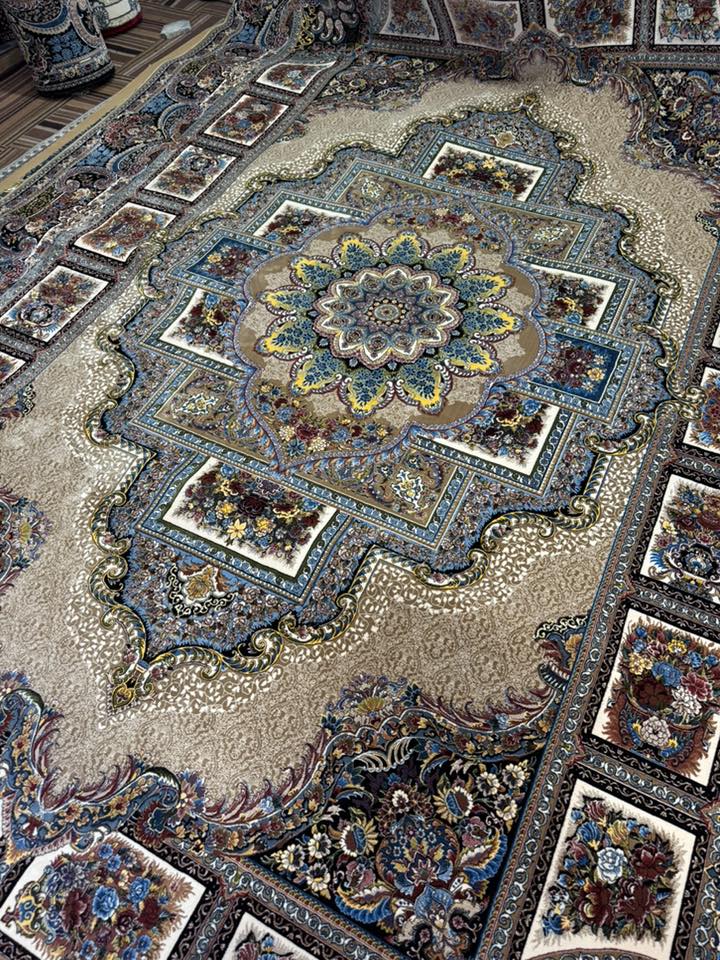 سلام وقت بخیر  مال هایی جدید ما رسید بخیر قالین ایرانی 1200شانه