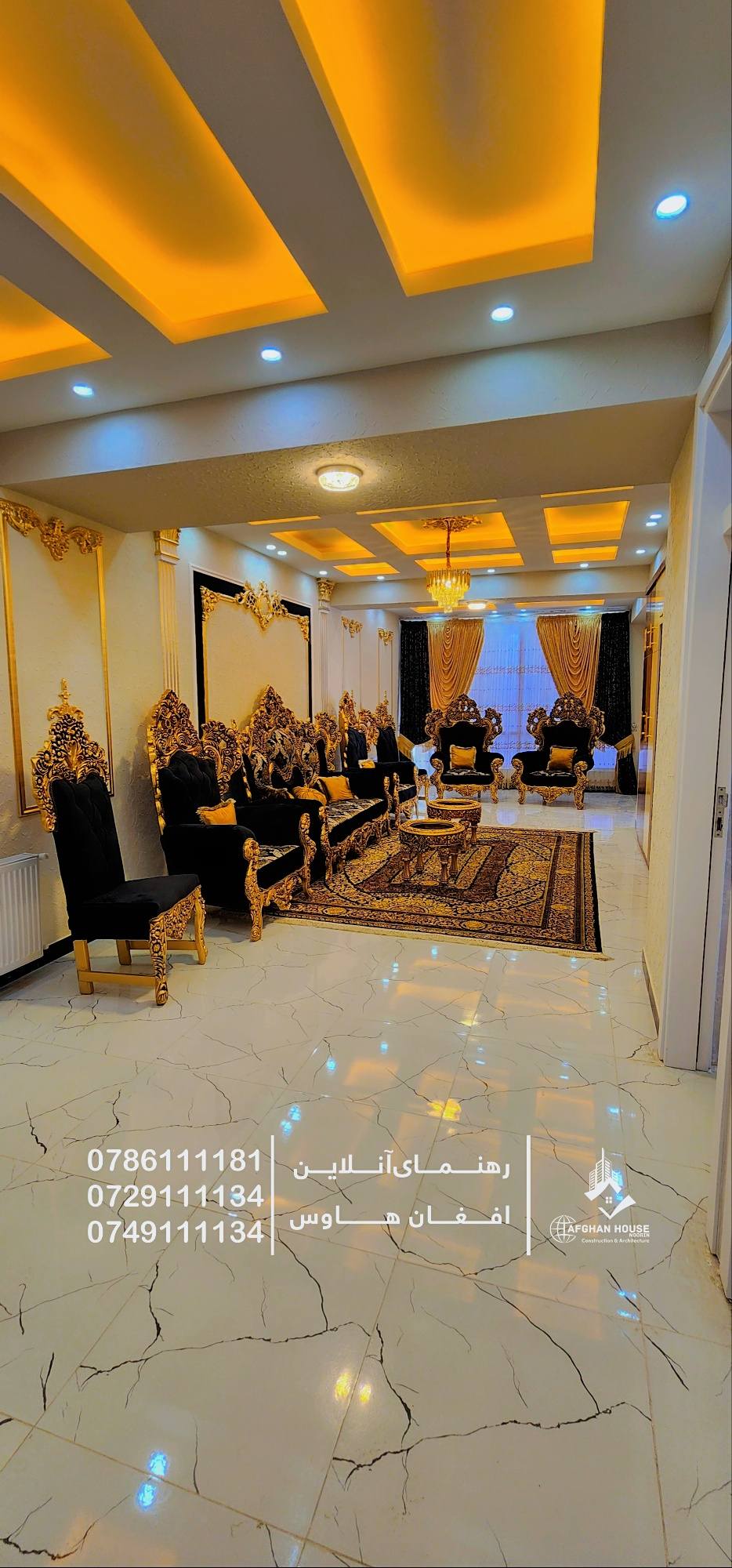 🔰آپارتمان فروشی 4 اتاقه VIP با دیکوریشن عالی وزیبا با تمام وسایل