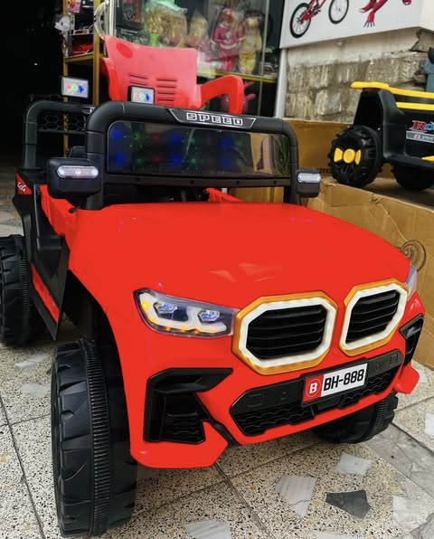 موتر چارجی BMW طفلانه - تجربه رانندگی واقعی برای اطفال